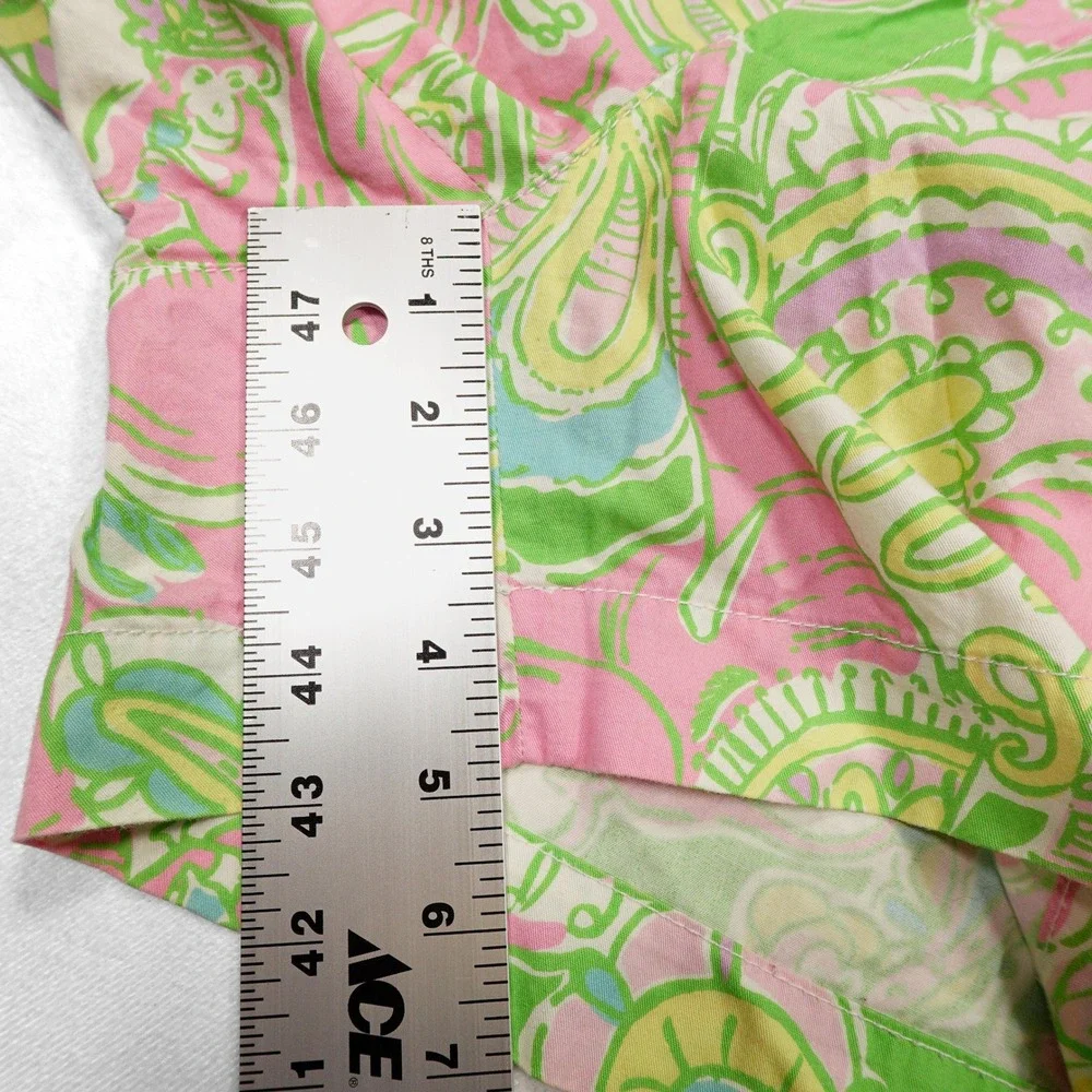 LILLY PULITZER Women's 6 Chin Chin Floral Print 5" Inseam‎ Callahan Shorts - Picture 6 of 6